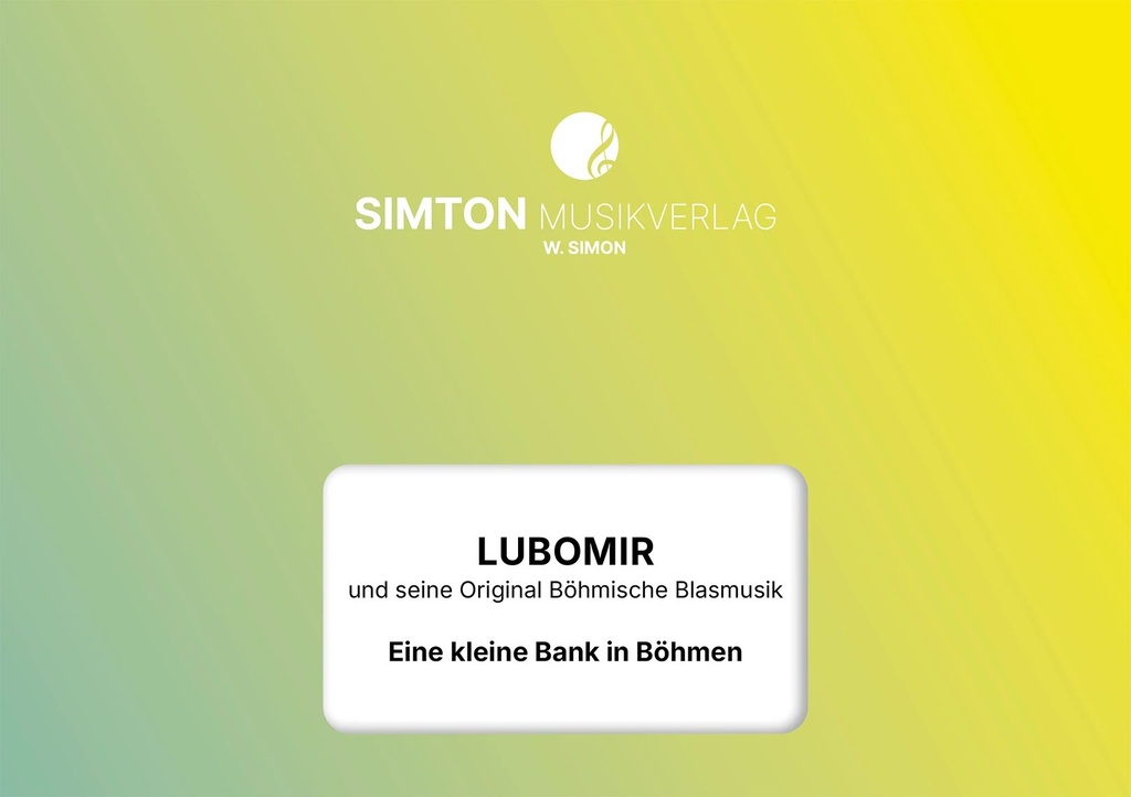 [420098] Eine kleine Bank in Böhmen