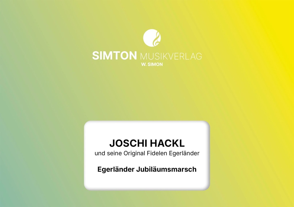 [420107] Egerländer Jubiläumsmarsch