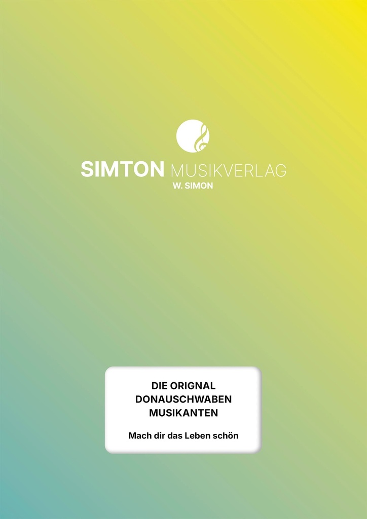 Mach dir das Leben schön