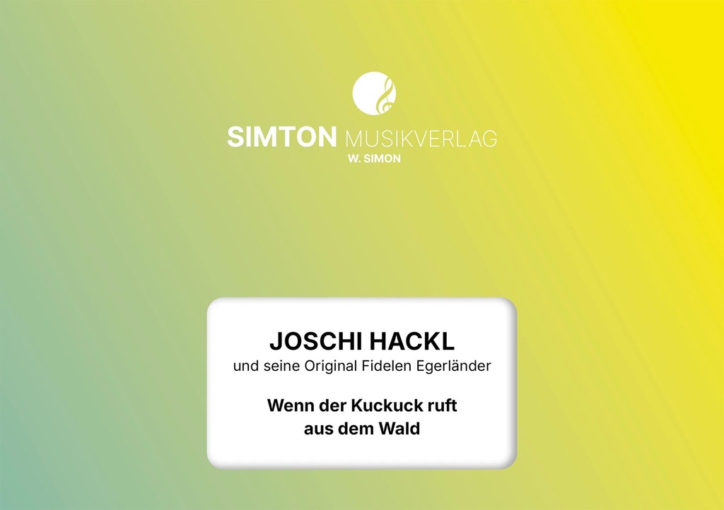 Wenn der Kuckuck ruft aus dem Wald