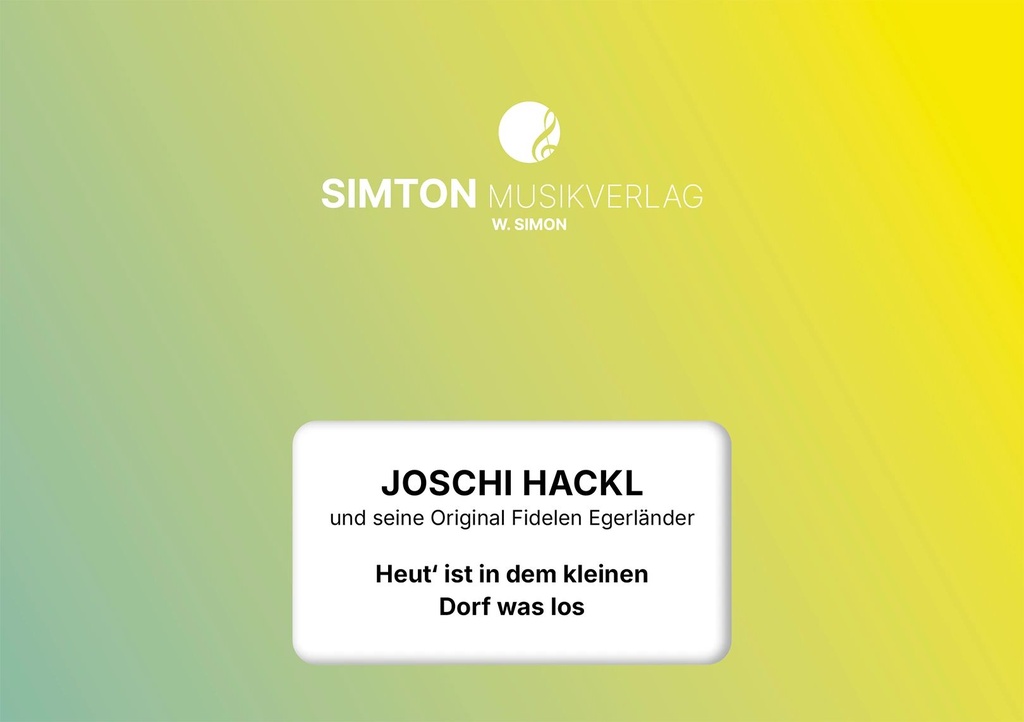 [420318] Heut' ist in dem kleinen Dorf was los