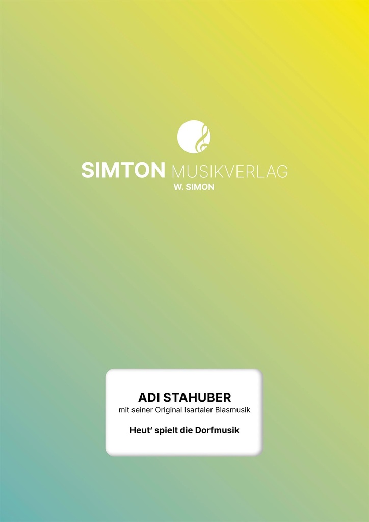 [420333] Heut' spielt die Dorfmusik