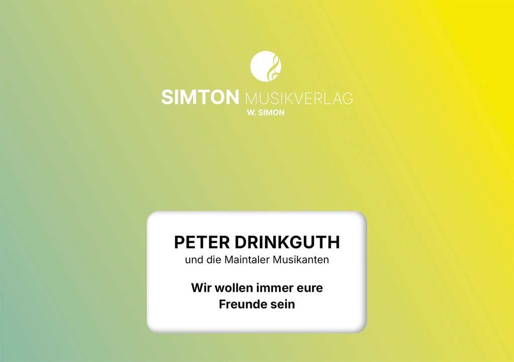 [420337] Wir wollen immer eure Freunde sein